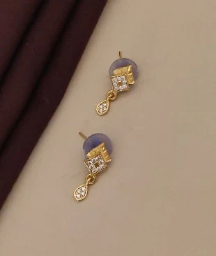 Forming Ad Diamond High Gold Plated Square Mangalsutra   3 Months Guarantee - Image 3