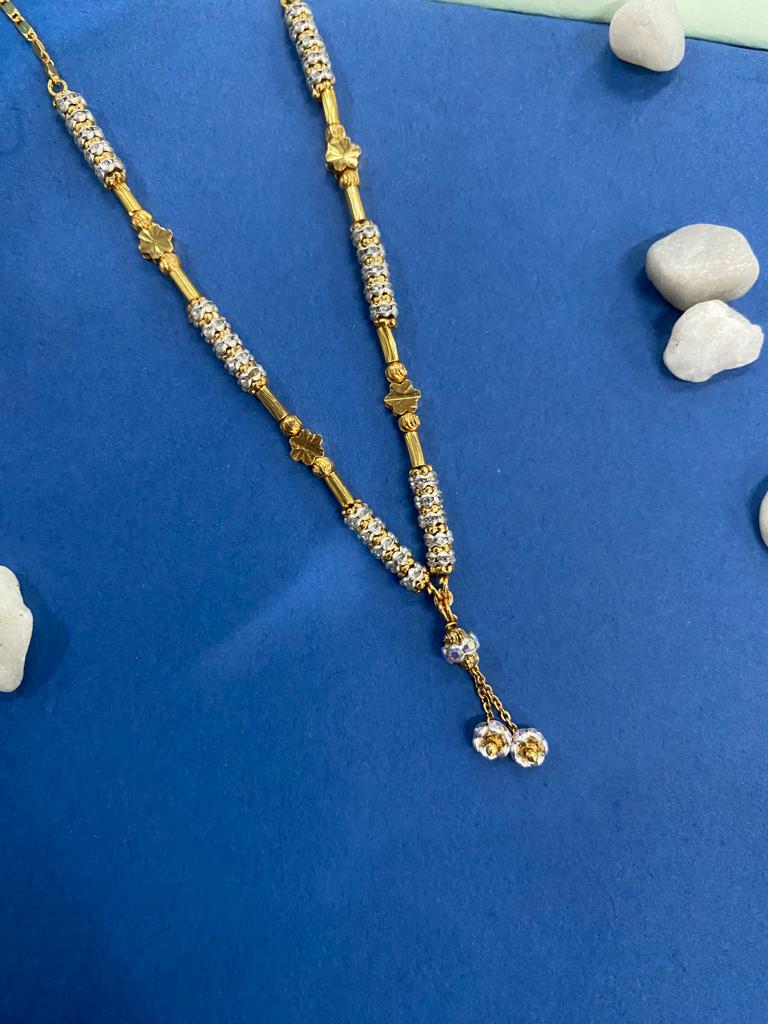 Stunning Diamond Studded Daily Wear Beautiful Star Chain - Image 7